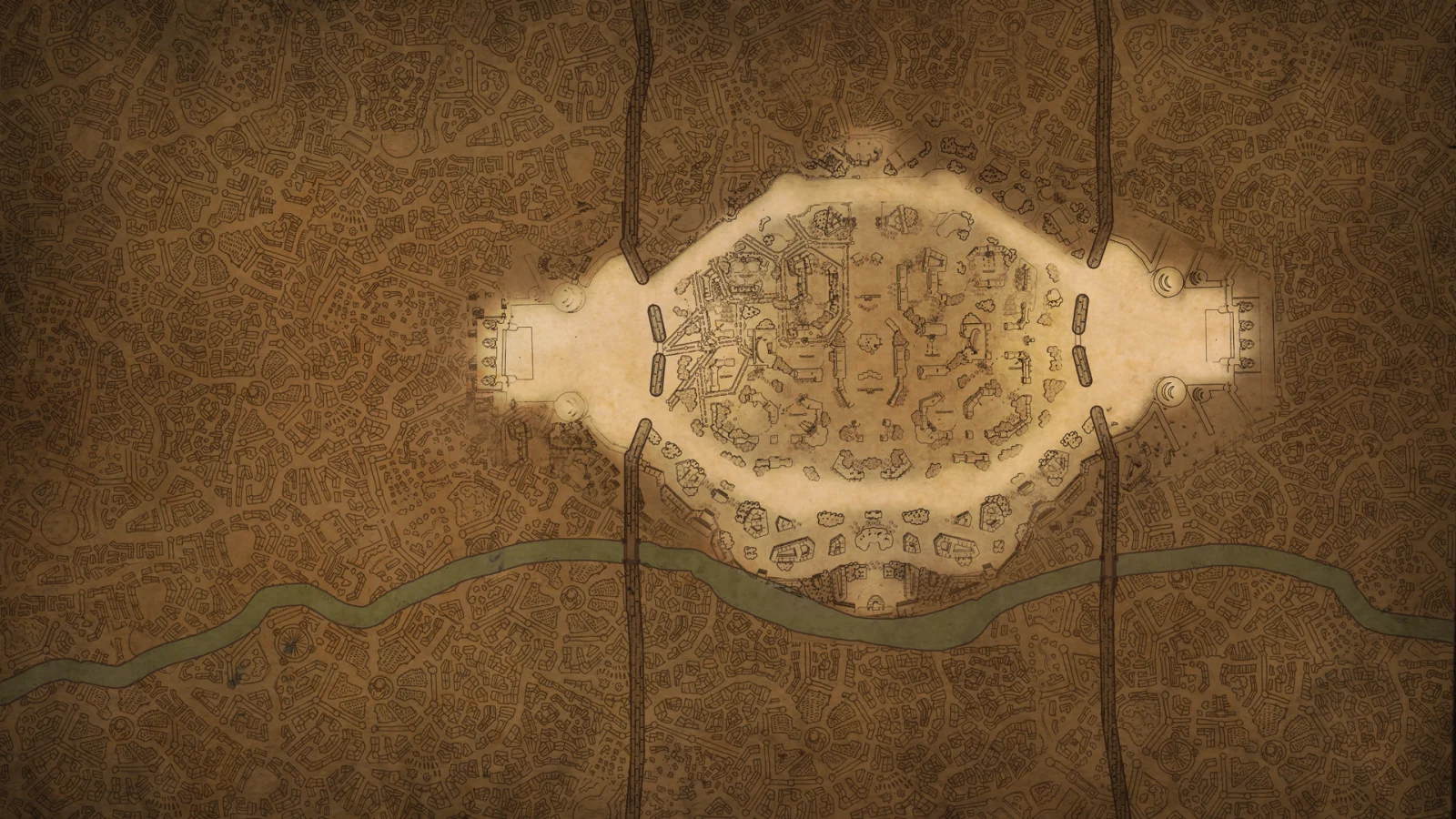 Illustrated Breach map from the March of Giants loading screen